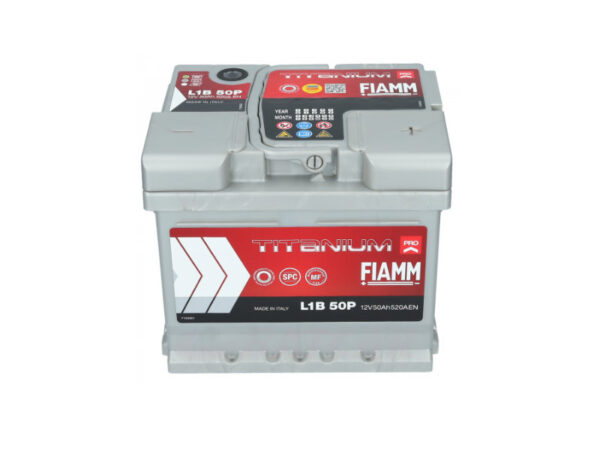 FIAMM titanum plus 12V 50Ah 520 A (EN) +P